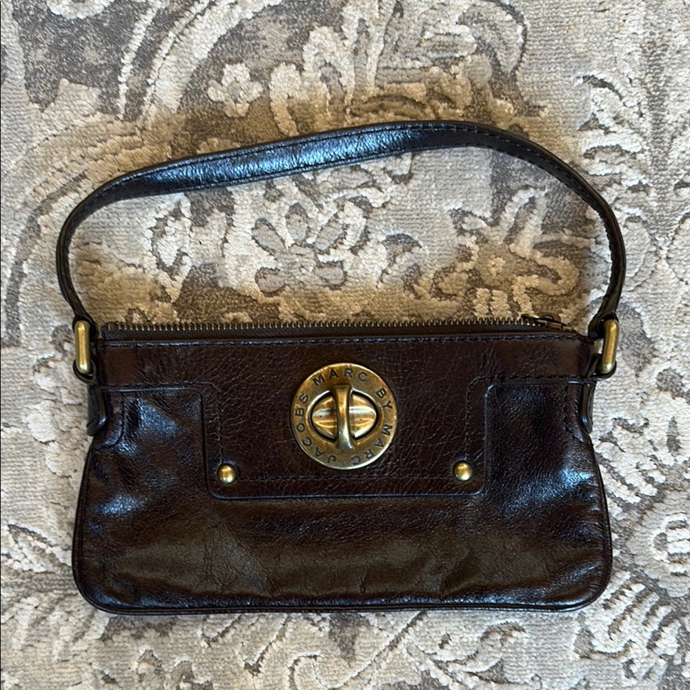 Marc by Marc Jacobs Brown Leather Hand Bag